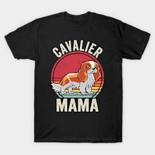 Cavalier King Charles Spaniel Mom Cavalier Mama T-Shirt